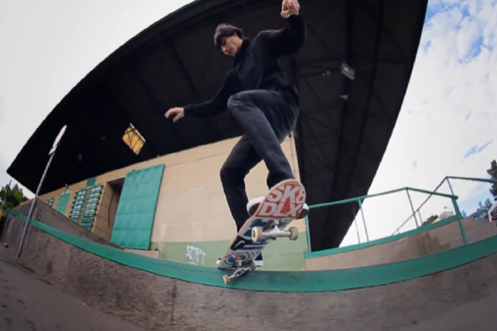Denny Pham - Skateboard Trick Nollie BS Crook