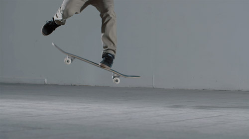 Skateboard Trick 360 Pop Shove-it