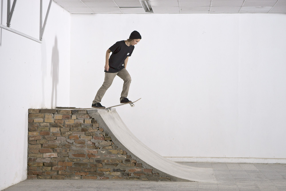 Skateboard Trick Drop In