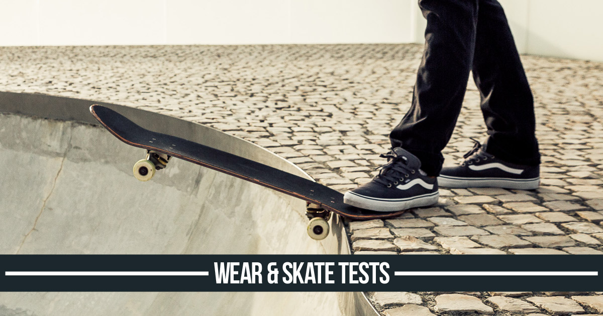 Skateboard & Skateschuh Tests